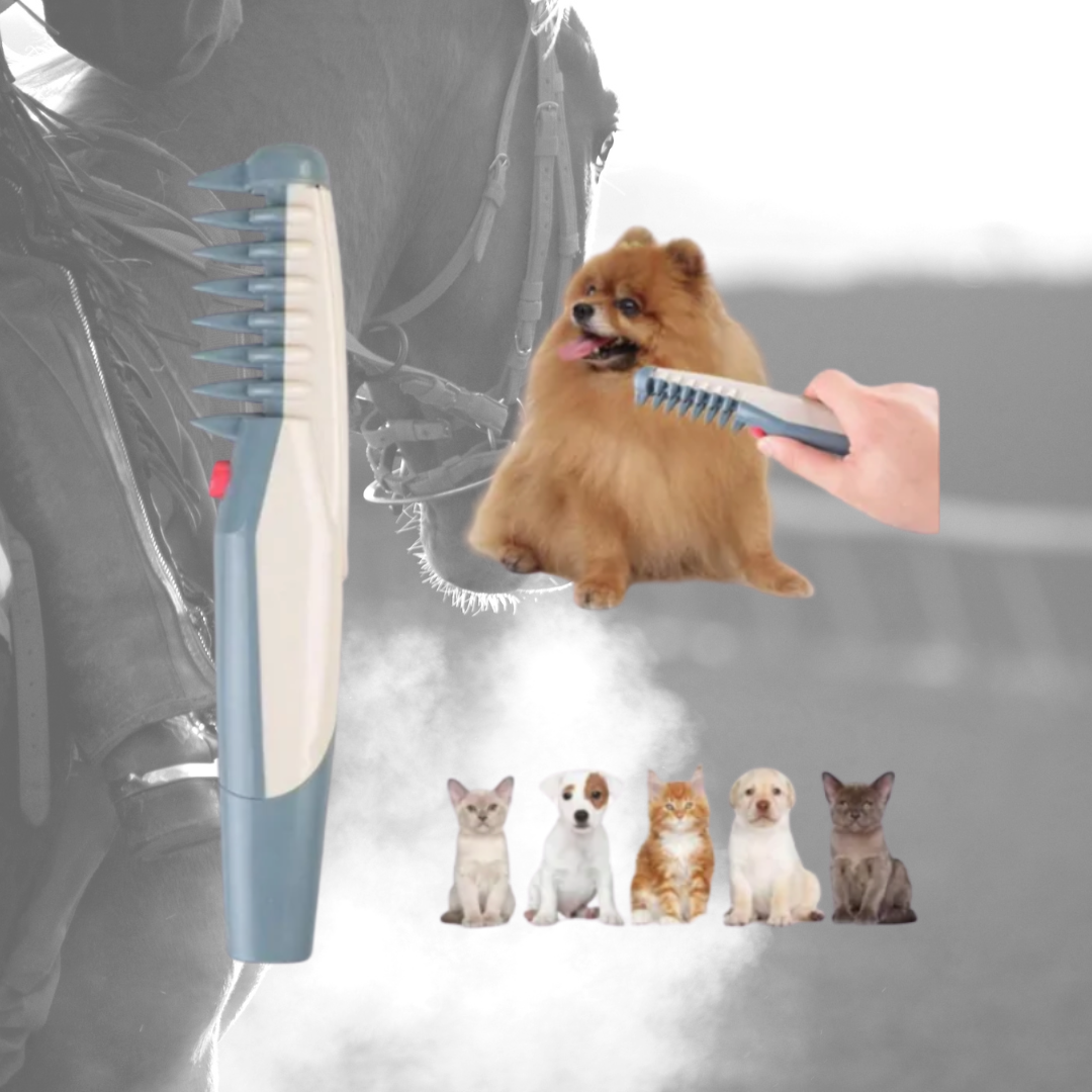 Electric Dog or Horse Grooming Brush